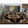thumbnail image 3 of Newport Collection - Burgundy, Cream Traditional Area Rug, 3 of 5