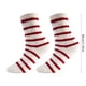 thumbnail image 3 of Medias Navideñas de Terciopelo Rojo para Invierno | Calcetines de Forro Polar Acolchado y Grueso para Mujer | Calcetines Suaves y Cálidos de Tela No Tejida para Dormir En Casa | Decoración Navideña p, 3 of 6