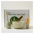 thumbnail image 1 of Matcha Whisk Set, Matcha Bowl Set With Spout, Matcha Whisk and Holder, Bamboo Matcha Scoop, 1 of 7