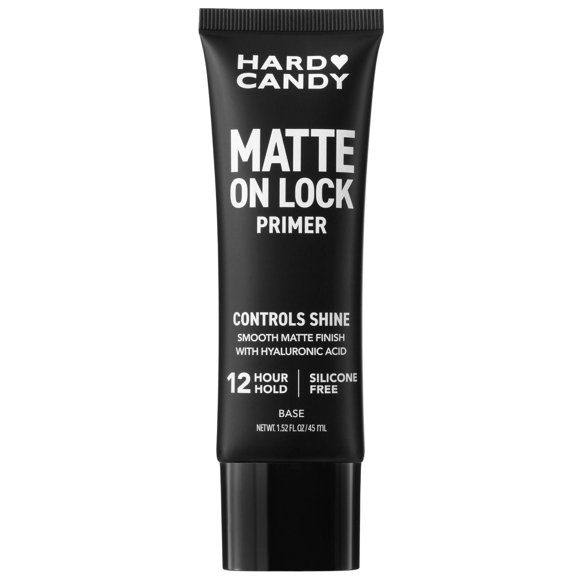 Hard Candy Matte On Lock Water-based Shine-Free Face Primer Oil Control, Kaolin Clay, 12 Hr Hold