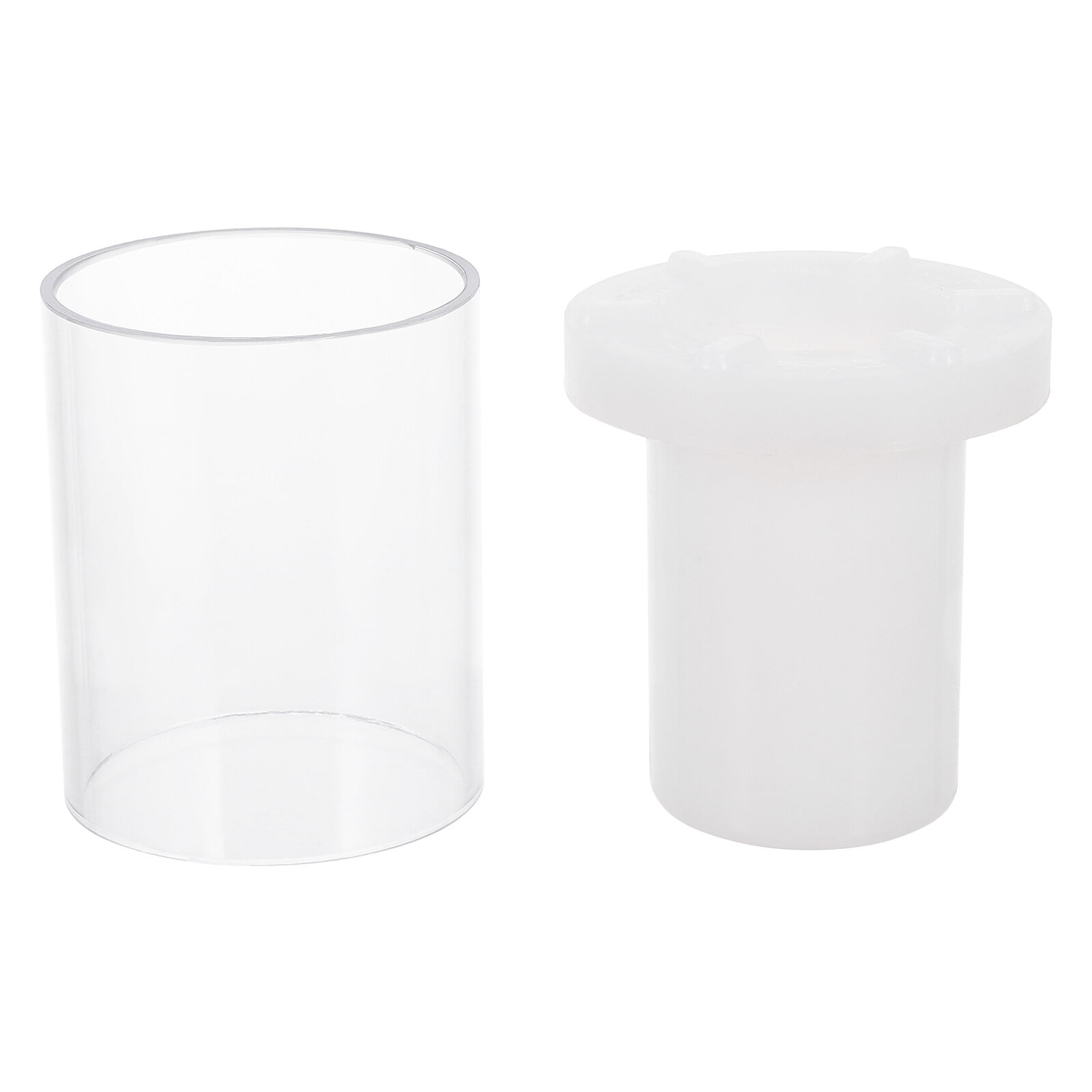 KAKOWELY Candle Mold Plastic for Candles Home Decoration 2Set 3.54x3.54x3.54In