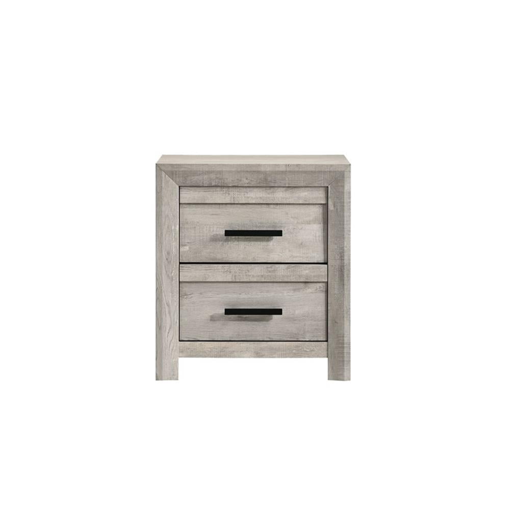 Picket House Furnishings Keely 2-Drawer Nightstand in White