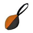 thumbnail image 4 of Pelota de tirar para perros, juguete ligero y resistente, interactivo, para morder, para jugar en solitario, para relajarse y disfrutar. Accesorios Negro Naranja, 4 of 8