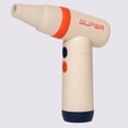 thumbnail image 1 of Secador de pelo portátil con 3 ajustes de marchas, tamaño compacto, secado rápido (solo modo de viento frío) para mujeres, hombres, Hotel, salón de naranja, 1 of 8