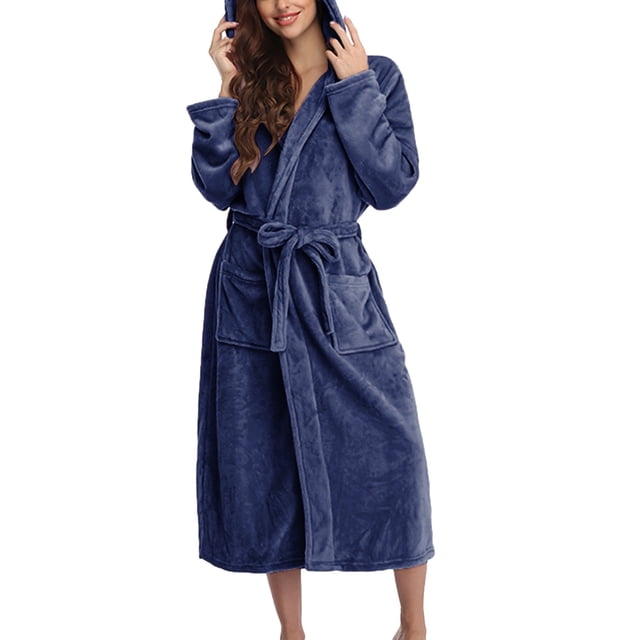 Peignoirs pour Femmes 女士内衣, Peignoirs Bleus pour Femmes G