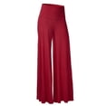 thumbnail image 4 of DYTTDG Women's Wide Leg Pants | Loose Casual Yoga Pants with Ice Silk Fabric, High Waist Elastic Waistband for Summer, Loungewear & Light Exercise, 4 of 4