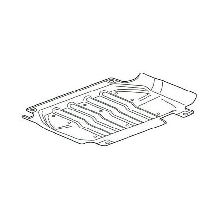 Genuine OE GM Skid Plate - 23385003 Fits select: 2019-2021 CHEVROLET SILVERADO, 2019-2021 GMC SIERRA