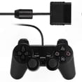 thumbnail image 3 of Dual Motor Wired Game Controller for PS2 Console with Enhanced Sensitivity and Precision, 3 of 5