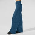 thumbnail image 3 of yievot Womens Ribbed Wide Leg Lounge Pants Casual Comfy Loose Soft Knit Pajama Pants, 3 of 7