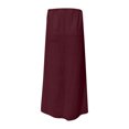 thumbnail image 4 of Women's Flowy Maxi Skirt 2025 Extra Long Casual Summer Pleated Skirts Beach Vacation Clothes, 4 of 6