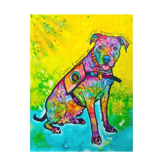 Canvas Wall Art - Dean Russo 'When I Becomes We' Wall Art for Living Room, Bedroom, or Office Décor by Trademark Fine Art - 14 x 19 Inches