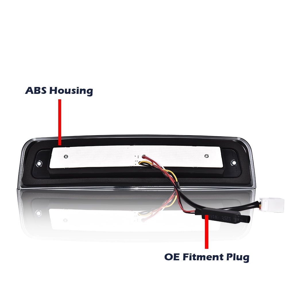 Youxmoto Led Third Brake Light For Dodge Ram 1500 2009-2017, Fit