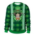thumbnail image 1 of PMUYBHF Homme Hommes Chandails à Capuche Chandail Homme Printemps et Automne Grande Fleur Tout Imprimé Manches Longues Col Rond Sans Capuche Floral Tendance Mode Chandail de Base Chandails pour Hommes Chandails à Capuche à Fermeture Éclair 3X, 1 of 7