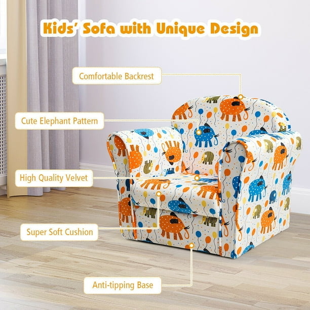 Kids clearance elephant couch