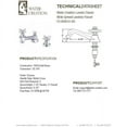 thumbnail image 7 of Madison 30" Solid White Single Sink Bathroom Vanity With Matching Framed Mirror And Faucet, 7 of 7