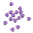 thumbnail image 3 of 500 piezas de diamantes de imitación con forma de corazón de 8 mm, con reverso plano, ideales para decorar regalos de boda, álbumes de recortes, manualidades y cuentas DIY., 3 of 9