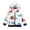 White, variant on Zanarzt Baby Girl Jacket Baby and Toddler Boys Long Sleeve Full Zip Dinosaur Hoodies Infant Fleece Hooded Sweatshirts Jacket with Pockets Navy,1-2 Years