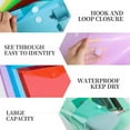 LEOBRO Plastic Envelopes, 8 Pack Plastic Folders for Documents, A4