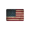 thumbnail image 3 of Patriotic Welcome Doormat Retro American Stars Stripes Door Mat for Independence Day Indoor Outdoor Home Kitchen Decor with Anti-Slip Rubber Vintage Linen Floor Mat, 15.7 x 23.6 in, 3 of 6