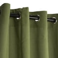 thumbnail image 6 of Sunbrella Canvas Charcoal Outdoor Curtain with Nickel Grommets 50 in. x 96 in., 6 of 7