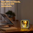 thumbnail image 3 of Puzzle de madera 3D, luz nocturna, puesta de sol en el río Wudhank, 3 of 6