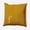 Autumn Gold, variant on Simply Daisy 16" x 16" Modern Monogram Indoor/Outdoor Polyester Throw Pillow, Sienna