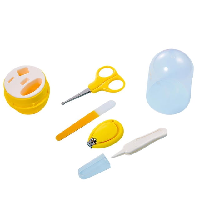 Productos Para El Cuidado De Las Uñas Del Bebé Higiene Juego De Cortaúñas Portátil De Dibujos Animados Juego Suave Para El Cuidado De Las Uñas Del Bebé Para Niños Pequeños Niños Niñas Yuarrent FN002129-00