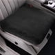 thumbnail image 1 of Cojín de asiento de coche de piel sintética - Amortiguador suave para el asiento delantero de invierno, respaldo antideslizante de 17x17 pulgadas, protector universal para asientos de vehículo, 1 of 3