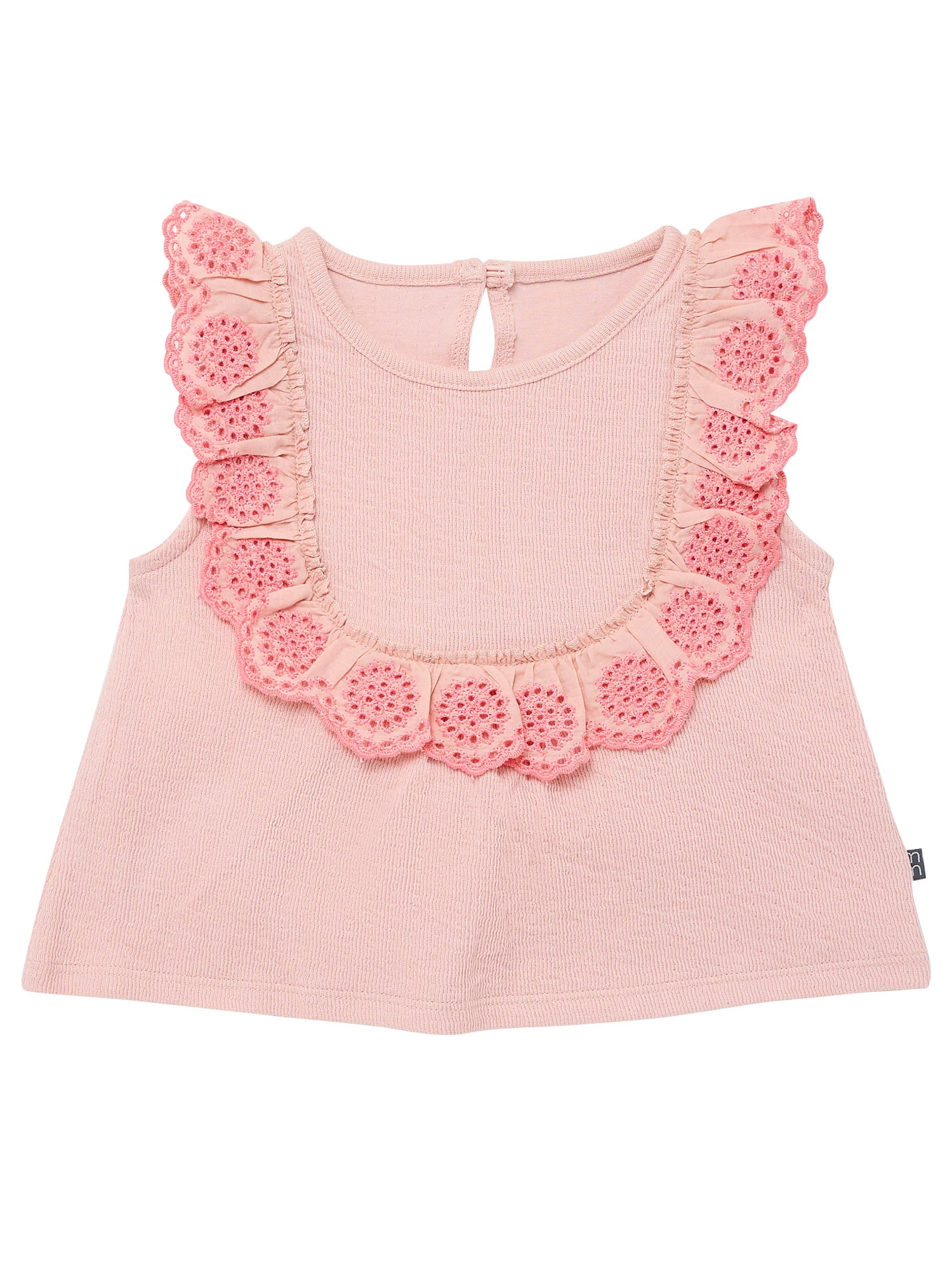 Modern Moments Toddler Girl Eyelet Ruffle Short Set, 2-Piece, Sizes 12M-5T