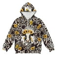 thumbnail image 4 of Pzuqiu Cow Print Boys Hoodies Sweatshirts Size 4-5 Personalized Boys' Fashion Hoodies & Sweatshirts Lightness Soft Fall Outerwear Versatile for Outdoor Activities, 4 of 7
