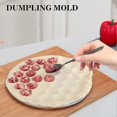 thumbnail image 2 of Russian Dumpling Mold 37 Holes 1.1' Pelmeni Maker, Aluminum Alloy Ravioli Dumpling Maker Press, 2 of 5