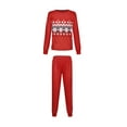thumbnail image 2 of Pyjamas de Noël Assortis pour Ensemble à Manches Longues Imprimé Mignon de Famille, 2 of 3
