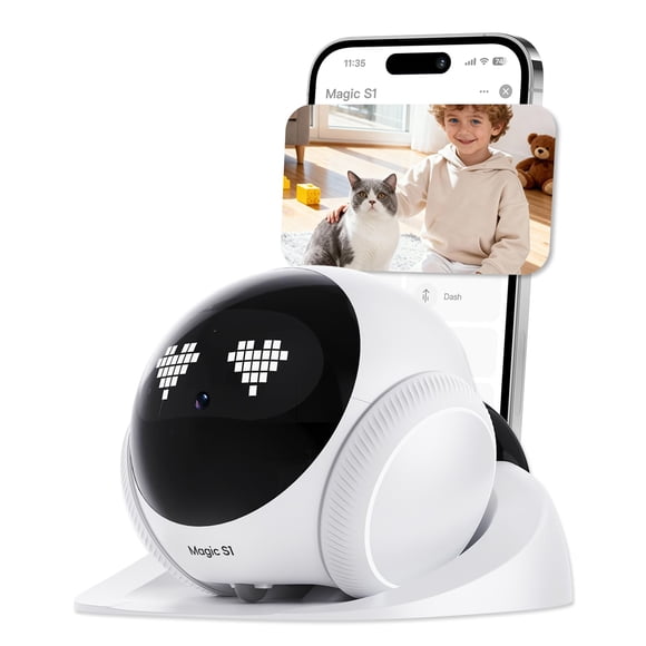 Cámara robot de seguridad interior Crigge Magic S1 1080P blanca