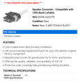 thumbnail image 2 of Speaker Connector - Compatible with 1996 Buick LeSabre, 2 of 2