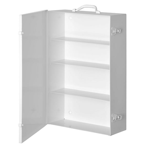 First Aid Cabinet 4-Shelf - 15x5-9/16x22