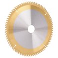 thumbnail image 2 of Hoja de sierra circular de carburo TCT para carpintería, herramienta eléctrica universal, accesorios para amoladora angular (hoja de sierra para carpintería chapada en titanio 210 x 2,4 x 30 x 80T), 2 of 8