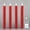 Red, variant on Rhytsing 10" White Flameless Twist Taper Candles with Timer, Battery Operated Spiral Candlesticks, Warm White Light, Remote & Batteries Included - Set of 4