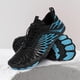 thumbnail image 5 of Zapatos acuáticos unisex cómodos para la playa (37, negro y azul), 5 of 9