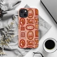 thumbnail image 6 of Cozy Groovy Fall Aesthetic Phone Case, Retro Autumn iPhone Cover, Cute Artistic Protective Case for iPhone 16 15 14 13 12 11 Plus Pro Max Mini, 6 of 6