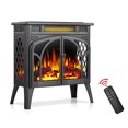 thumbnail image 2 of Electric Fireplace Stove Heater with 3D Flame Effect 23'' Freestanding Fireplace, 2 of 8