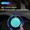 thumbnail image 3 of Steering Wheel Knob, 360° Rotatable Car Steering Booster, Non-Slip ABS Carbon Fiber Grip, Easy Installation, Enhanced Maneuverability for Tight Turns, Reversing, U-Turns, SUVs and Cars, 3 of 6