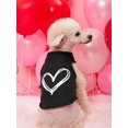 thumbnail image 1 of PETSIN Valentine's Day 1pc Heart Print Pet Tank, 1 of 4
