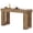 Brown, variant on Fnova 63 Inch Bar Height Table with Hollow Base Design, Tall Bar Table for Kitchen, Home Bar, Small Space Office
