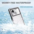 thumbnail image 6 of FIEWESEY for iPhone 15 Case Waterproof - 360 Heavy Duty with Screen/Camera Protector Shockproof IP68 Underwater Water Dust Shock Proof Double Full Body/Front and Back 15 Protective Case Slim, 6 of 9