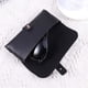 thumbnail image 4 of Paquete de 2 estuches suaves para gafas (negro + blanco), estuche para gafas de sol con hebilla, 4 of 5