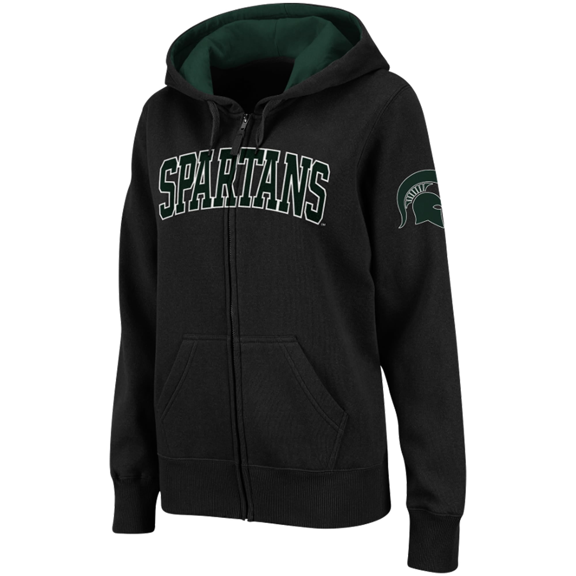Michigan State Spartans Stadium Athletic Women's Arched Name FullZip