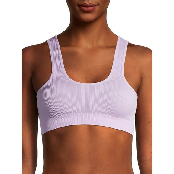 No Boundaries Juniors' Double Scoop Bra