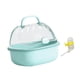 thumbnail image 5 of Hámster transportista de viajes jaula mascota saliente portátil conveniente transpirable con botella de agua accesorios de hámster para hurones, 5 of 8