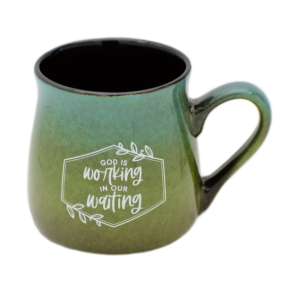 DEXSA God Is Working Designer Ceramic Mug - 16 oz