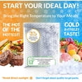 thumbnail image 3 of ABC PACK & SUPPLY Thermal Bubble Mailer, 8 x 11 Inch Metallic Foil Insulated Envelopes, 10 Pack Self Seal Waterproof Shipping Mailers for Cold Food, Cosmetics Perishables, 3 of 3